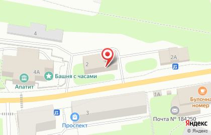 Магазин Планета в Мурманске на карте