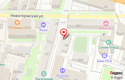 Печатный дом Лагуна в Студенческом переулке на карте