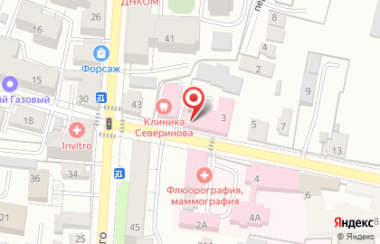 Городская поликлиника Первая городская поликлиника им. Красного Креста в Калуге на карте