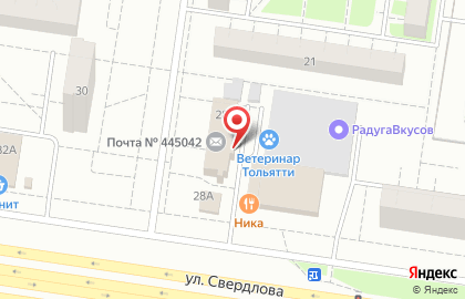 Салон-парикмахерская Fashion в Автозаводском районе на карте