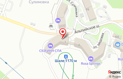 Рестобар Варежка на карте