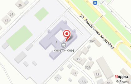 КНИТУ-КАИ, Казанский национальный исследовательский технический университет им. А.Н. Туполева на карте
