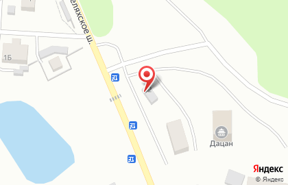 Продовольственный магазин Палитра на карте