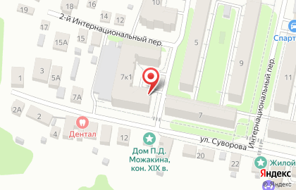 Унимаркет на карте