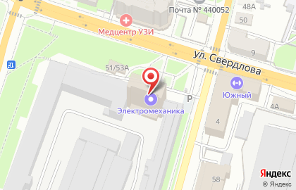 Буфет в Пензе на карте