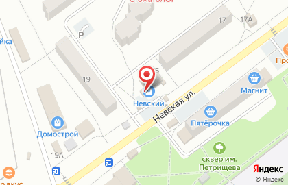Студия цветочного дизайна Колибри на Невской улице на карте