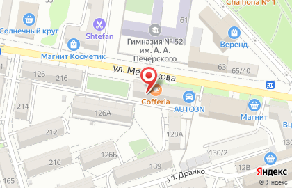 Компания ОкнаДа! на улице Мечникова на карте