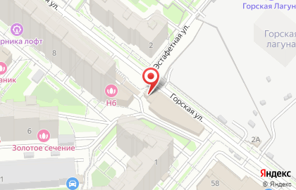 Магазин Мясной цех в Горском микрорайоне на карте