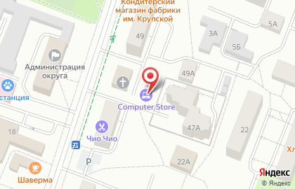 Компьютерный магазин-сервис Computer Store на карте