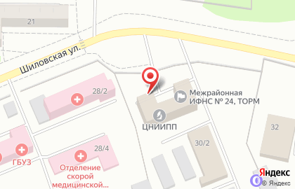 Клининговая компания Чистый дом на Шиловской улице на карте