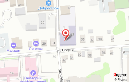 Детский сад №1 Золотой петушок на карте