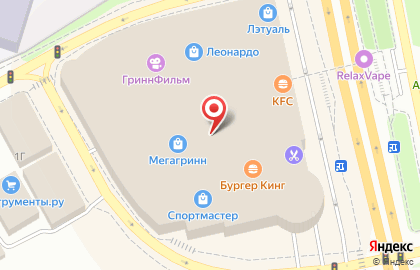 Парк развлечений Гриннландия в Белгороде на карте