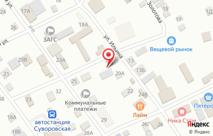 Салон Мебель Лидер на улице Ильина на карте
