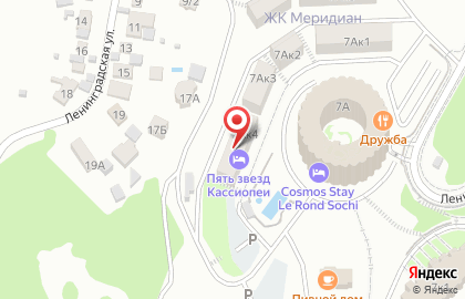Апартаменты Пять звезд Кассиопеи на карте