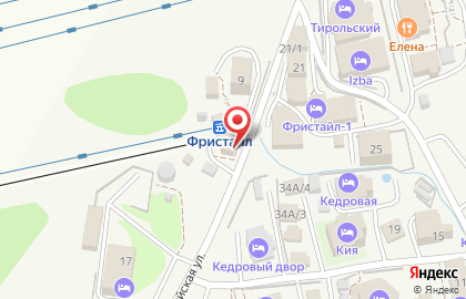 Магазин Таежная лавка на Горнолыжной улице на карте
