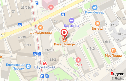 ТЕРВОЛИНА на Бауманской (ул Бауманская) на карте