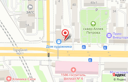Копи-центр Копирыч на Первомайском проспекте на карте