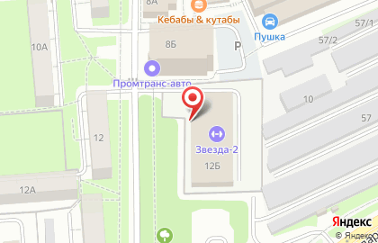 Автостоянка в Перми на карте