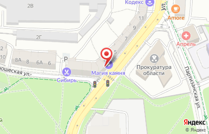 Салон штор Мимоза в Ленинградском районе на карте