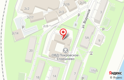 Отдел по вопросам миграции в Северо-Западном административном округе Главное управление МВД России по г. Москве в Москве на карте