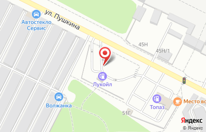 Волгоградский филиал Банкомат, КБ Петрокоммерц на улице Пушкина, 51 на карте