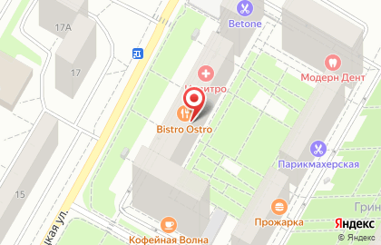 Территория красоты Е.В.А. на Олонецкой улице на карте
