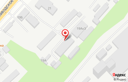 Торгово-производственная компания Resident на Заводском шоссе на карте