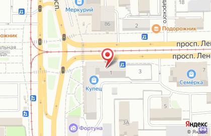 Торговый дом Флоренция на проспекте Ленина на карте