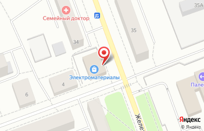 Электропромсервис на Железнодорожной улице на карте