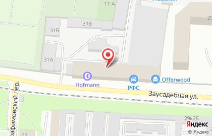 Магазин UFOkids на Заусадебной улице на карте