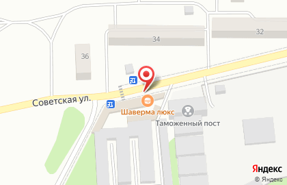 Салон памятников на Советской улице на карте