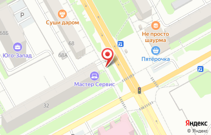 Киоск и водоматов Каскад Плюс в Индустриальном районе на карте