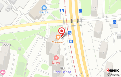 Кафе Мимино на метро Свиблово на карте