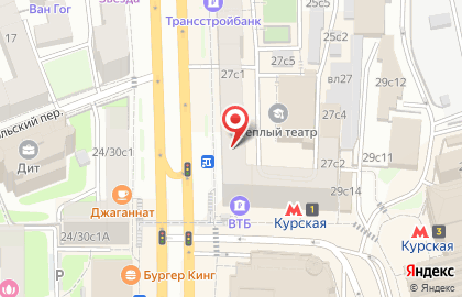 Банкомат Русский Стандарт на улице Земляной Вал на карте