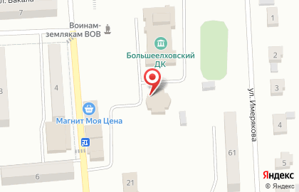 Продуктовый магазин Птица на Фабричной улице на карте