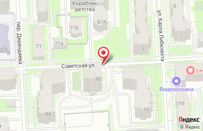ЗАО Спарго Технологии на Советской улице на карте