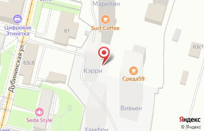 Массажный салон Мечта бьюти на метро Серпуховская на карте