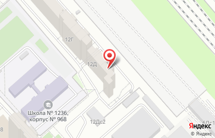 Московский городской союз автомобилистов на метро Тимирязевская на карте