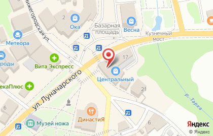 Салон связи Связной на Нижегородской улице на карте