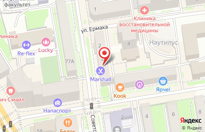 Кофейня Barista на Красном проспекте на карте