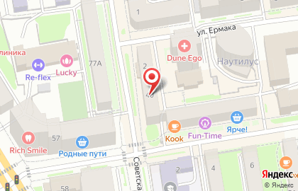 Кофейня Barista на Красном проспекте на карте