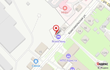 Хостел ЯсенПень на карте