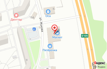 Магазин мяса в Белгороде на карте