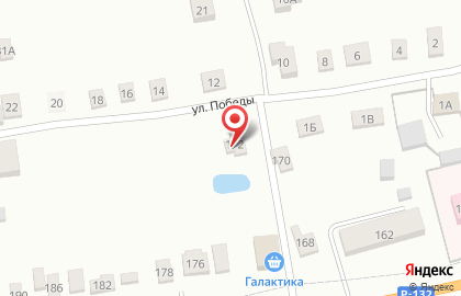 ТЦ Галактика на улице Ленина на карте