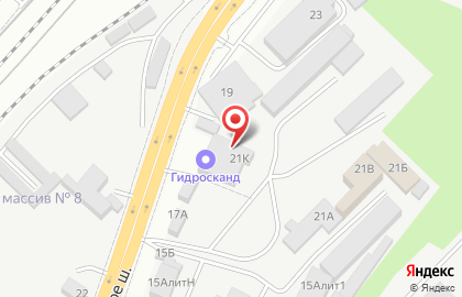 Торговая фирма Техногрупп Поволжья на Заводском шоссе на карте