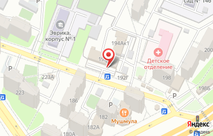 Предприятие тепловых сетей в Промышленном районе на карте
