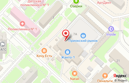 Супермаркет Fixprice на площади Маршала Жукова на карте