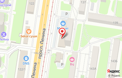 Салон мебели Мебель Град в Центральном районе на карте