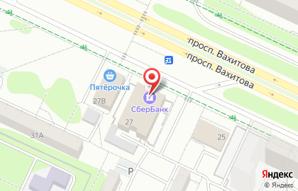 Страховая компания СберСтрахование на проспекте Вахитова на карте