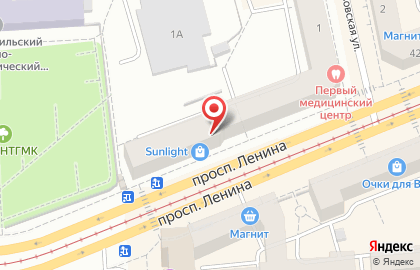 Ювелирный салон Алмаз на проспекте Ленина на карте